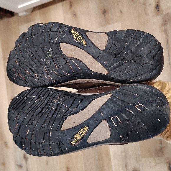 KEEN Presidio Leather Shoes Size 8.5W Brown - Picture 7 of 8